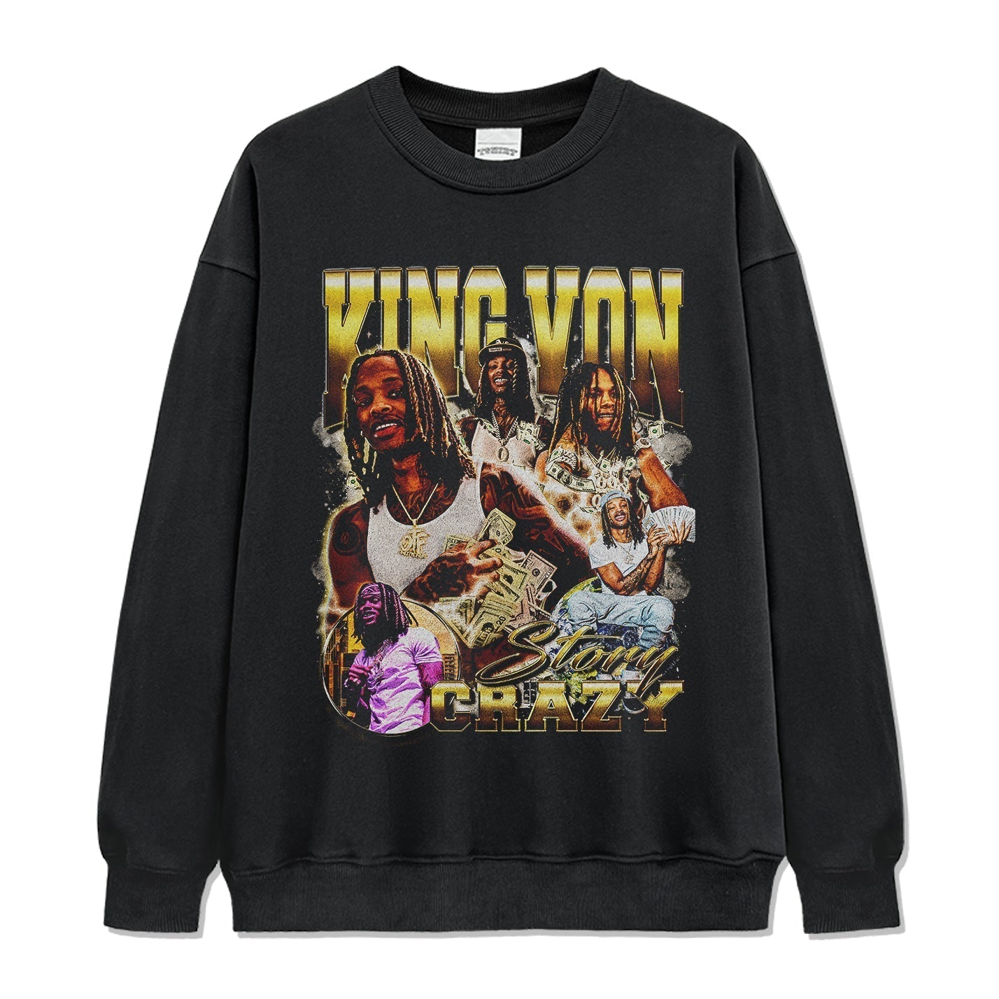 Story Crazy By Chris Brown Sweatshirt T-Shirts, Hoodie | CoreVibeTees.com (Image 1)