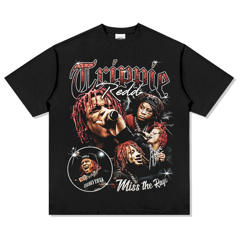 Miss The Rage By Trippie Redd Tee Hoodie, Sweatshirt | CoreVibeTees.com (Image 1)