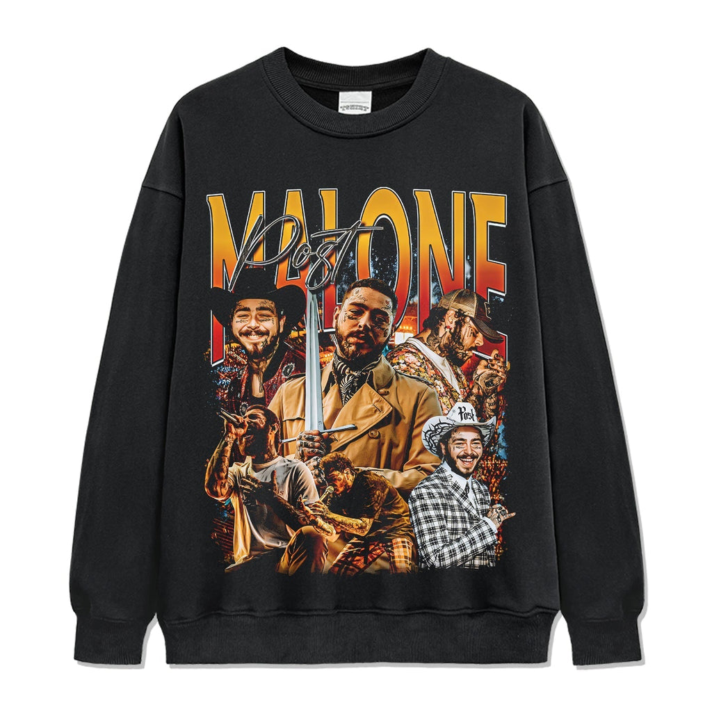 Post Malone Sweatshirt Style002 T-Shirts, Hoodie | CoreVibeTees.com (Image 1)