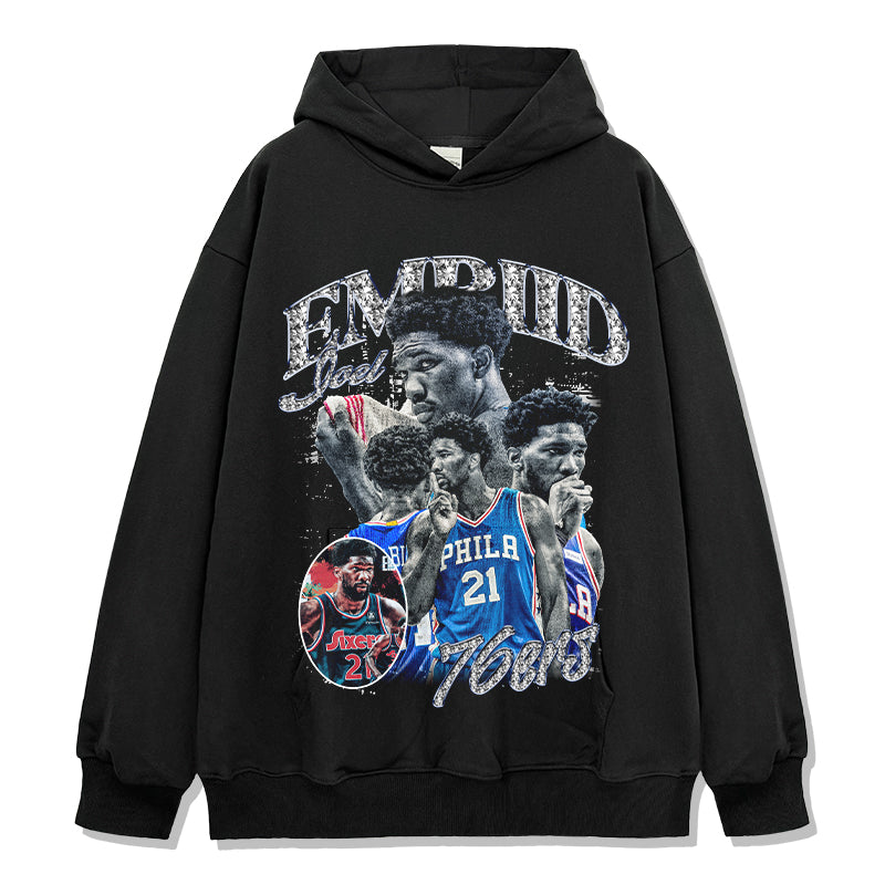 Joel Embiid HOODIE NBA T-Shirts, Sweatshirt | CoreVibeTees.com (Image 1)
