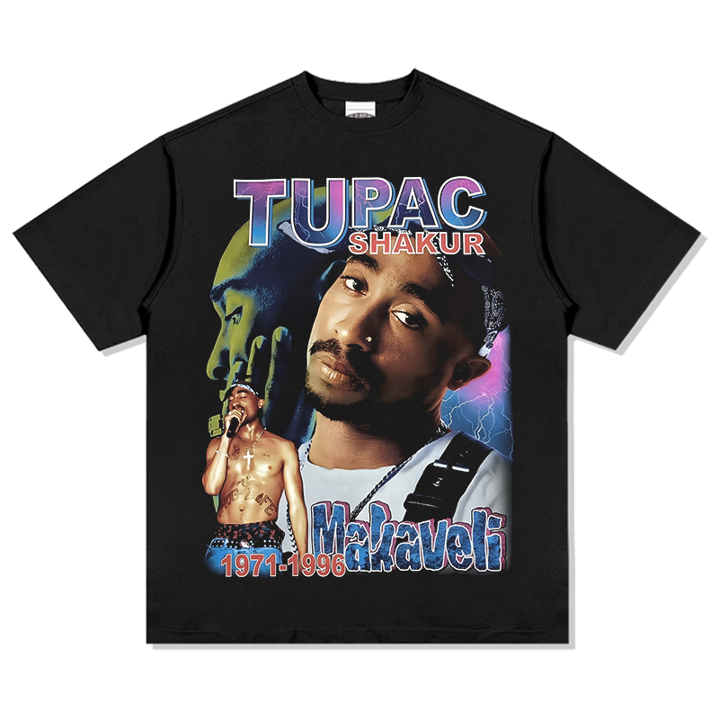 Makaveli By Tupac Shakur Tee Hoodie, Sweatshirt | CoreVibeTees.com (Image 1)