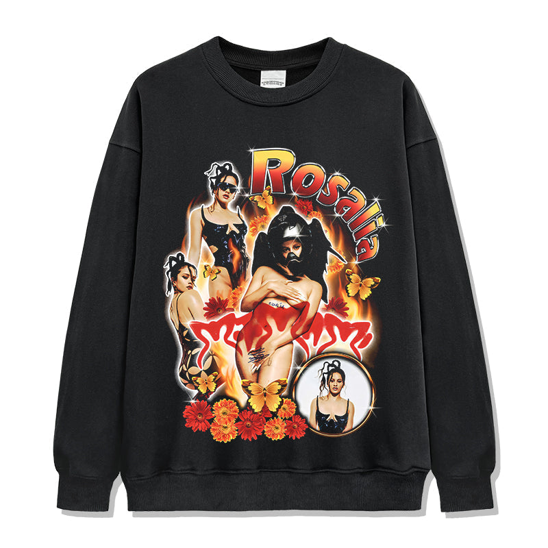 RosalÃ­a Sweatshirt T-Shirts, Hoodie | CoreVibeTees.com (Image 1)