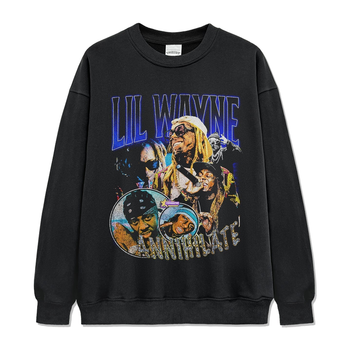 Annihilate By Lil Wayne Sweatshirt T-Shirts, Hoodie | CoreVibeTees.com (Image 1)