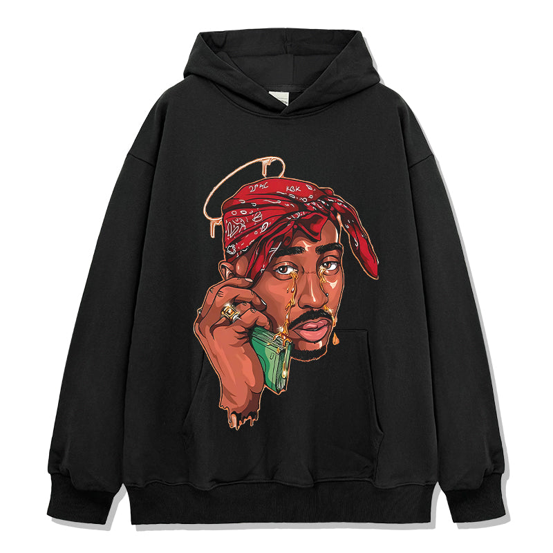 Tupac Shakur Hoodie Style017 T-Shirts, Sweatshirt | CoreVibeTees.com (Image 1)