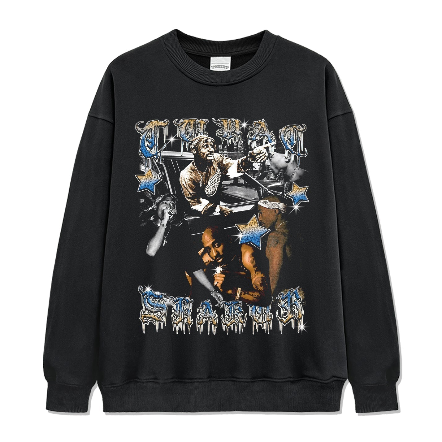 Tupac Shakur Sweatshirt Style004 T-Shirts, Hoodie | CoreVibeTees.com (Image 1)