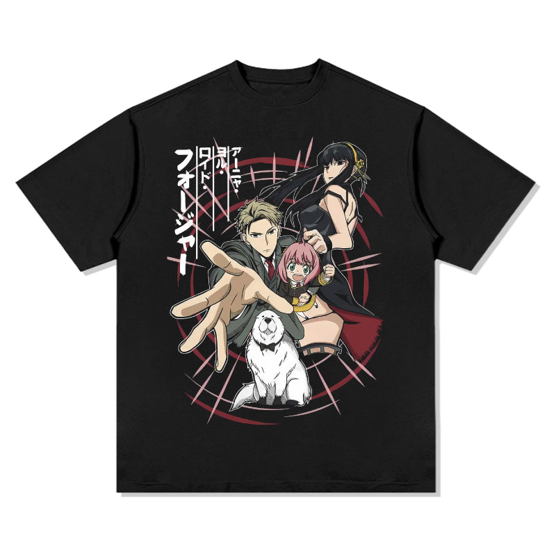 The boss's family Spy x Family "Anime" TEE Hoodie, Sweatshirt | CoreVibeTees.com (Image 1)