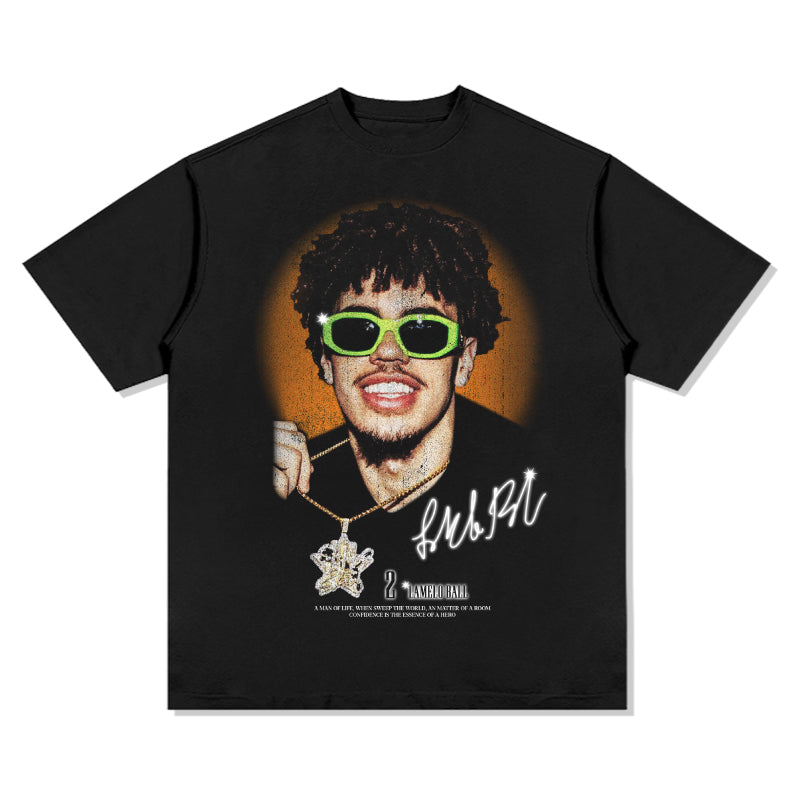 LaMelo Ball TEE NBA Hoodie, Sweatshirt | CoreVibeTees.com (Image 1)
