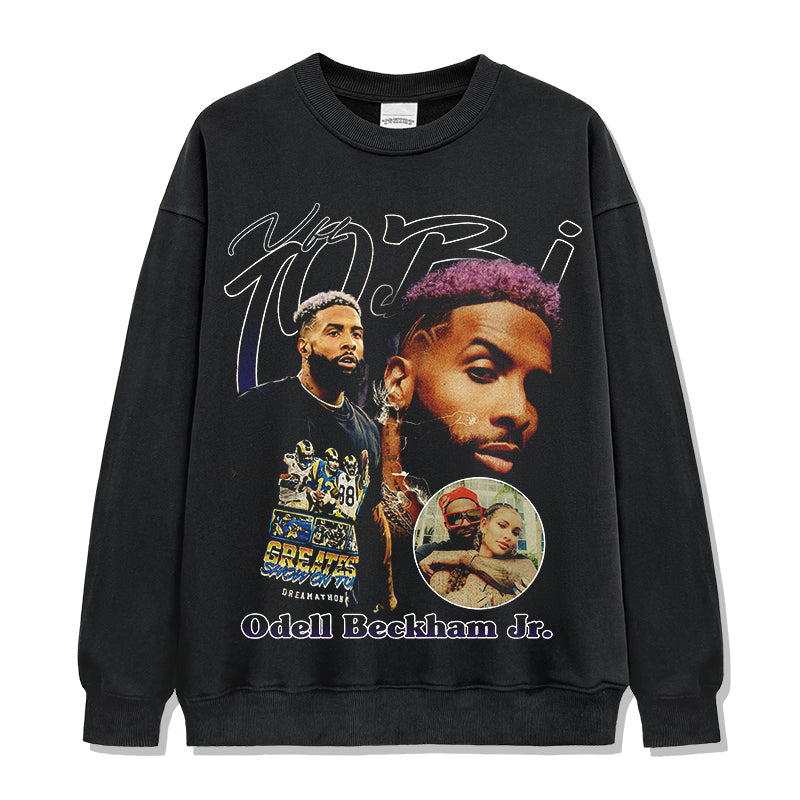 Odell Beckham Jr Sweatshirt NBA Style004 T-Shirts, Hoodie | CoreVibeTees.com (Image 1)
