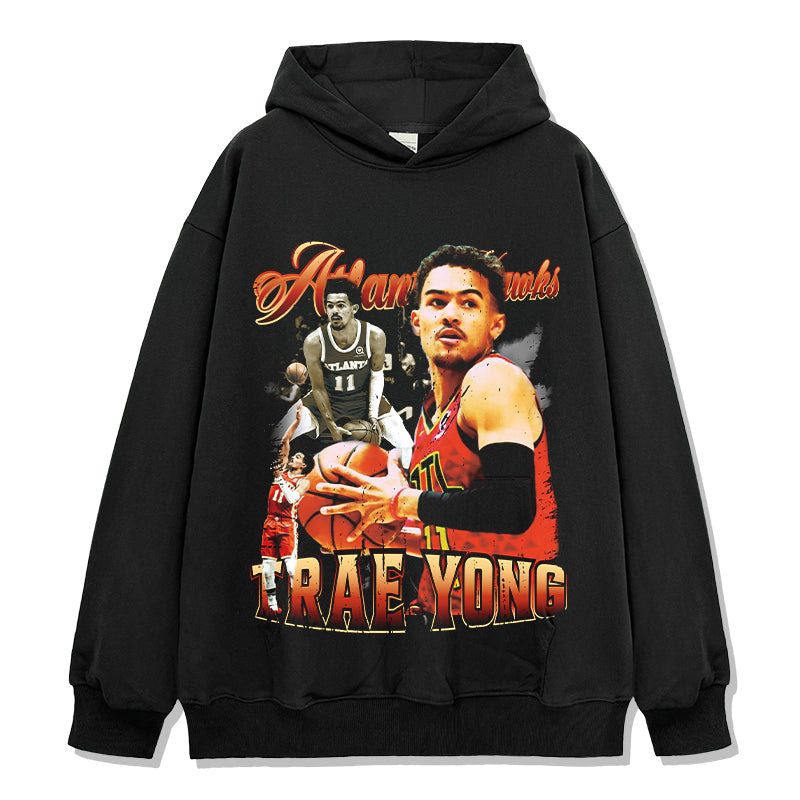 Trae Young HOODIE NBA T-Shirts, Sweatshirt | CoreVibeTees.com (Image 1)