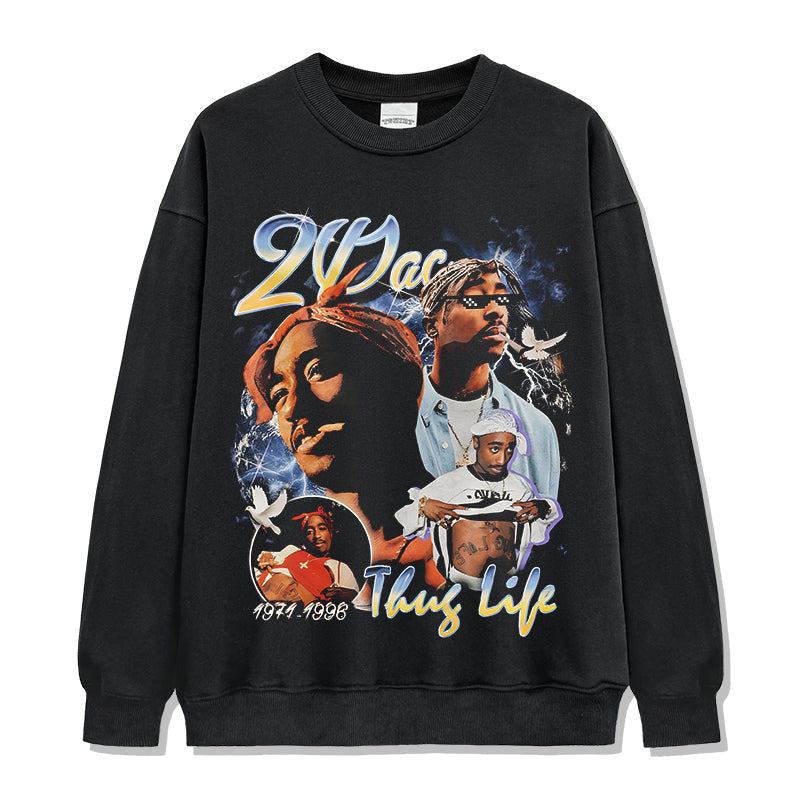 This Life By Tupac Shakur Sweatshirt T-Shirts, Hoodie | CoreVibeTees.com (Image 1)