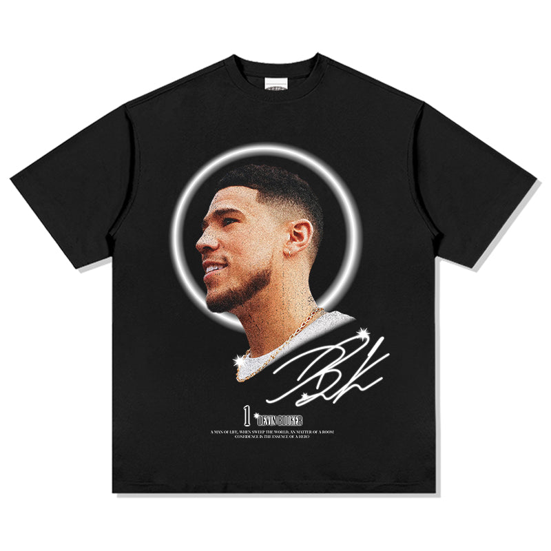 Devin Booker TEE NBA Hoodie, Sweatshirt | CoreVibeTees.com (Image 1)