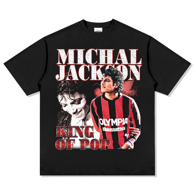 King Of Pop By Michael Jackson TEE Hoodie, Sweatshirt | CoreVibeTees.com (Image 1)