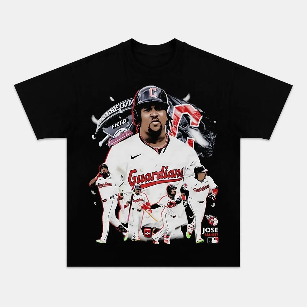 JosÃ© RamÃ­rez TEE Hoodie, Sweatshirt | CoreVibeTees.com (Image 1)