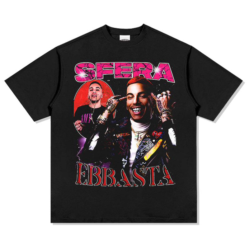 Sfera Ebbasta Tee Hoodie, Sweatshirt | CoreVibeTees.com (Image 1)