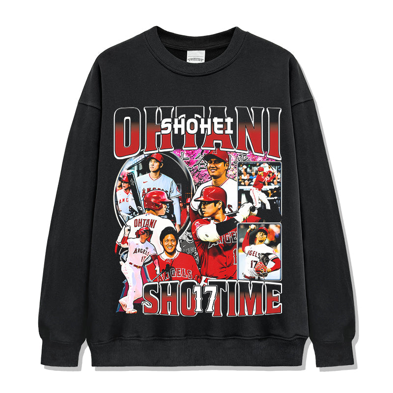 Shohei Ohtani"Sho Time"Sweatshirt T-Shirts, Hoodie | CoreVibeTees.com (Image 1)