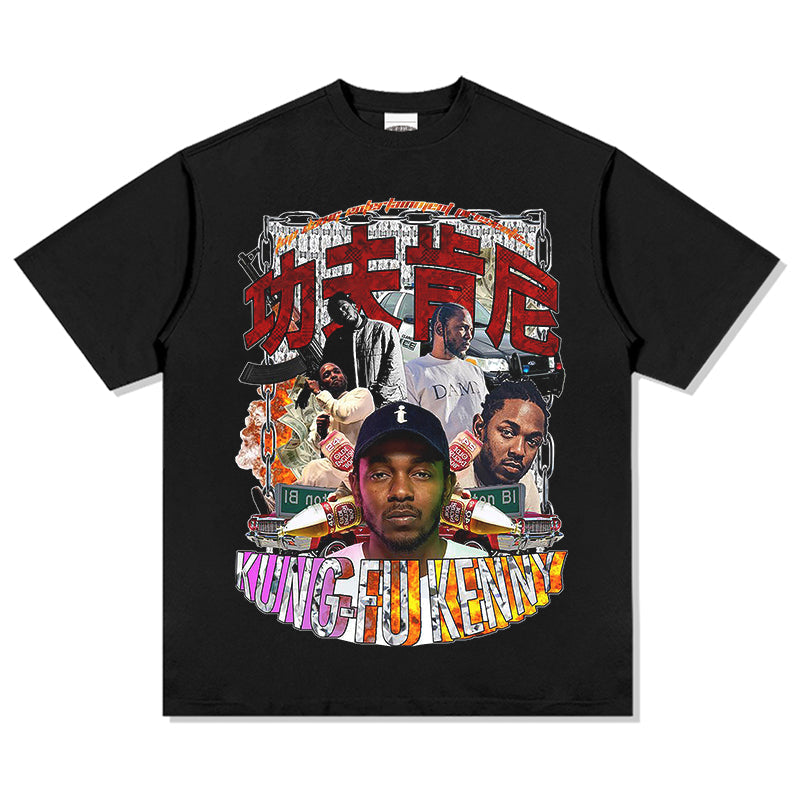 Kungfu Kenny By Kendrick Lamar TEE Hoodie, Sweatshirt | CoreVibeTees.com (Image 1)