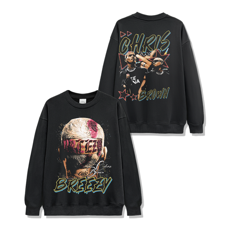Chris Brown Sweatshirt T-Shirts, Hoodie | CoreVibeTees.com (Image 1)