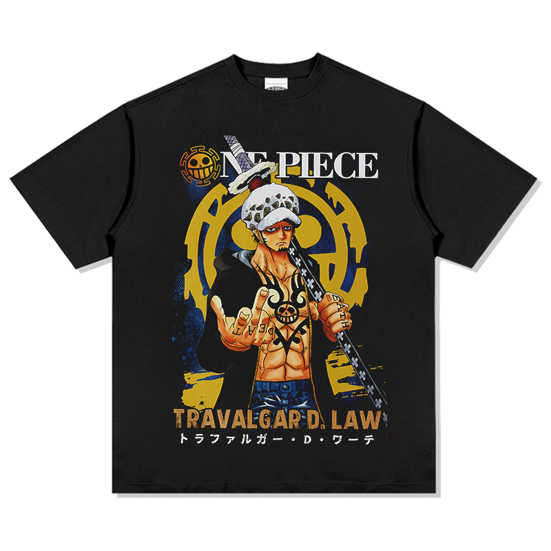 Trafalgar D. Water Law "Anime" TEE Hoodie, Sweatshirt | CoreVibeTees.com (Image 1)