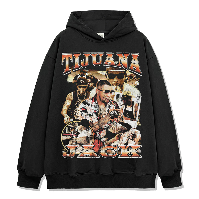 Tijuana Jack Hoodie T-Shirts, Sweatshirt | CoreVibeTees.com (Image 1)