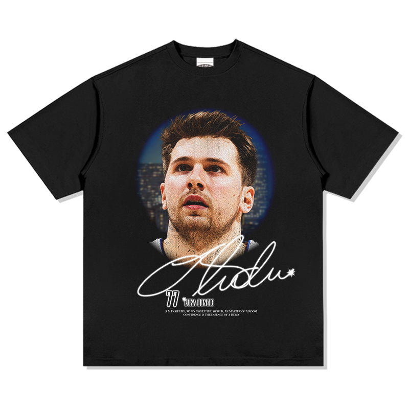 Luka Doncic TEE NBA Style001 Hoodie, Sweatshirt | CoreVibeTees.com (Image 1)