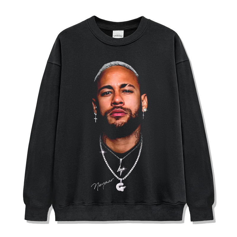 Neymar â€œSignatureâ€ Sweatshirt Style001 T-Shirts, Hoodie | CoreVibeTees.com (Image 1)