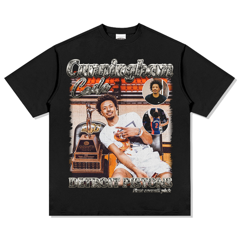 Cade Cunningham TEE NBA Style001 Hoodie, Sweatshirt | CoreVibeTees.com (Image 1)