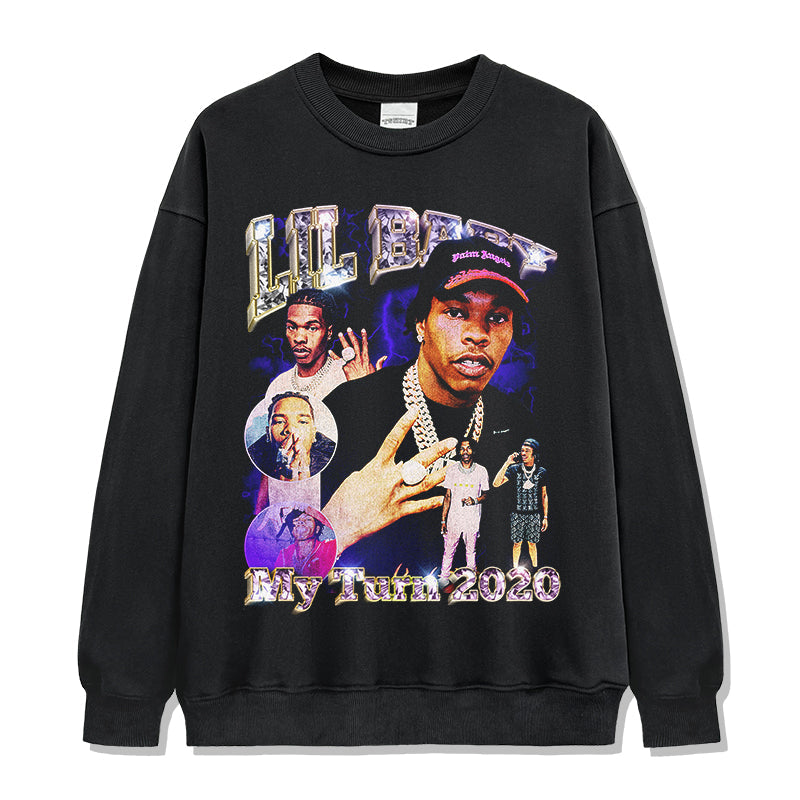 My Turn 2020 By Lil Baby Sweatshirt T-Shirts, Hoodie | CoreVibeTees.com (Image 1)