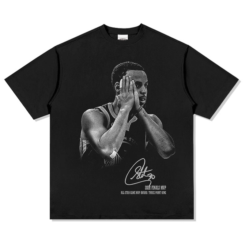 Stephen Curry Signature TEE NBA Hoodie, Sweatshirt | CoreVibeTees.com (Image 1)