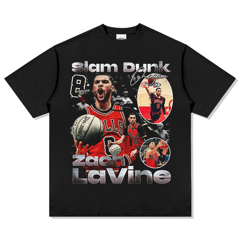 Zach Lavine TEE NBA Hoodie, Sweatshirt | CoreVibeTees.com (Image 1)