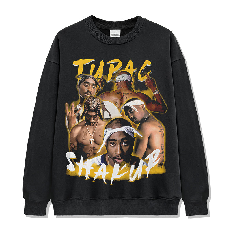 Tupac Shakur Sweatshirt Style011 T-Shirts, Hoodie | CoreVibeTees.com (Image 1)