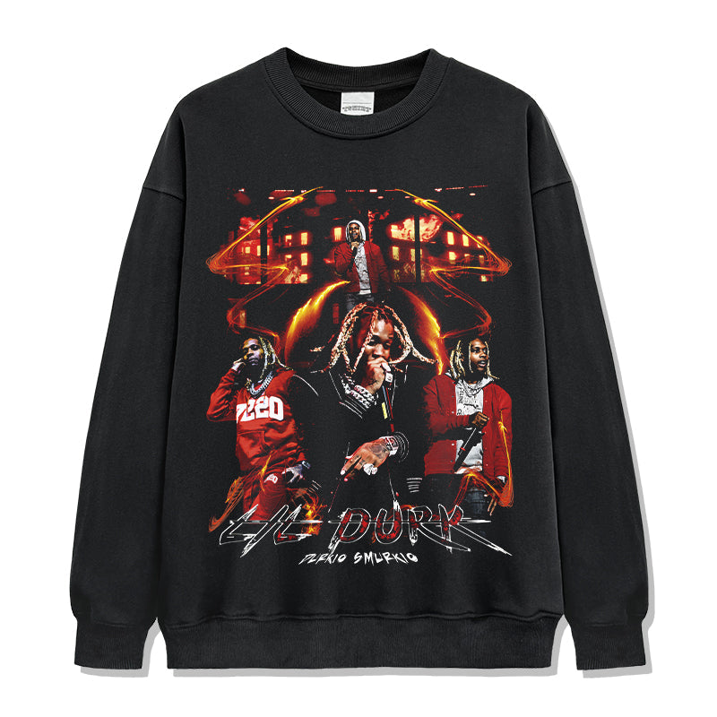Smurk Carter By Lil Durk Sweatshirt T-Shirts, Hoodie | CoreVibeTees.com (Image 1)