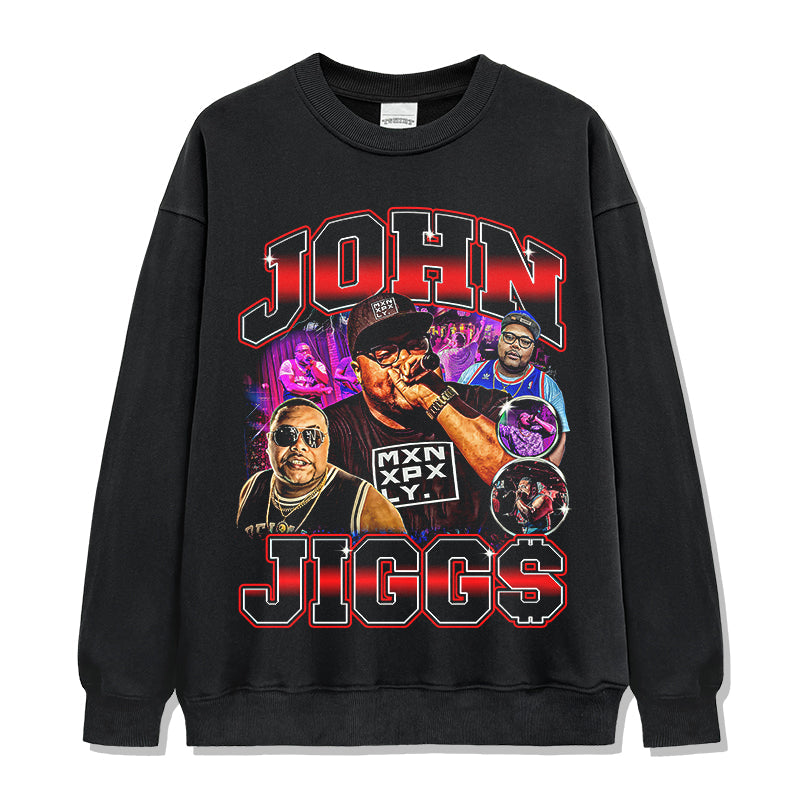 JOHN JIGG Sweatshirt T-Shirts, Hoodie | CoreVibeTees.com (Image 1)