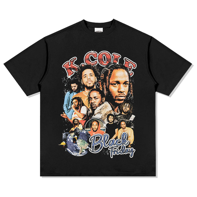 Black Friday By j.cole & kendrick lamar  TEE Hoodie, Sweatshirt | CoreVibeTees.com (Image 1)