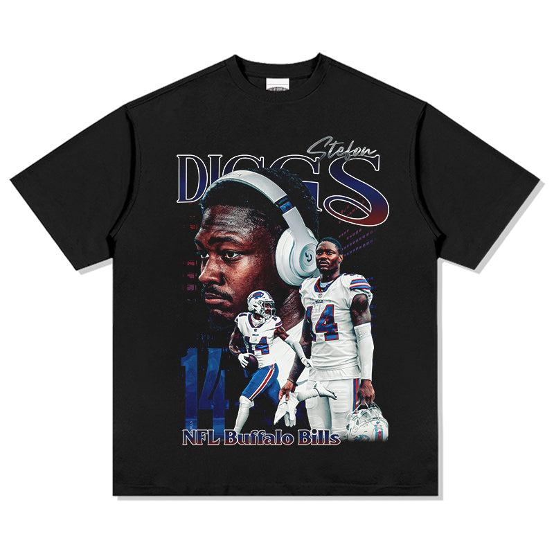 Stefon Diggs TEE NBA Hoodie, Sweatshirt | CoreVibeTees.com (Image 1)