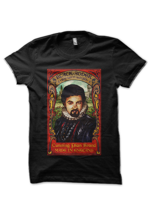 Blackadder Black T-Shirt Style001 Hoodie, Sweatshirt | CoreVibeTees.com