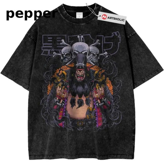 Blackbeard Shirt, One Piece Shirt, Anime Shirt, Vintage Tee