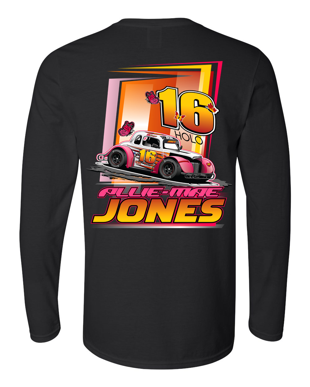 Allie-Mae Long Sleeve T-Shirt Hoodie, Sweatshirt | CoreVibeTees.com (Image 1)