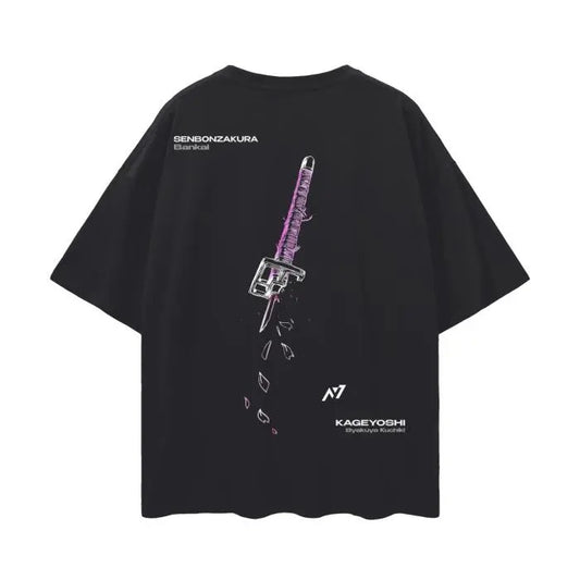 Bleach - Byakuya Streetwear Shirt Japanese Anime T-Shirt - Stylish Unisex Anime T-Shirt, Creative Design, Crewneck Sweatshirt, Hoodie Sweatshirt, Hoodie, Comfort Colors