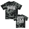 Cosmic Music T-Shirt (Grey/Black Dye) Hoodie, Sweatshirt | CoreVibeTees.com