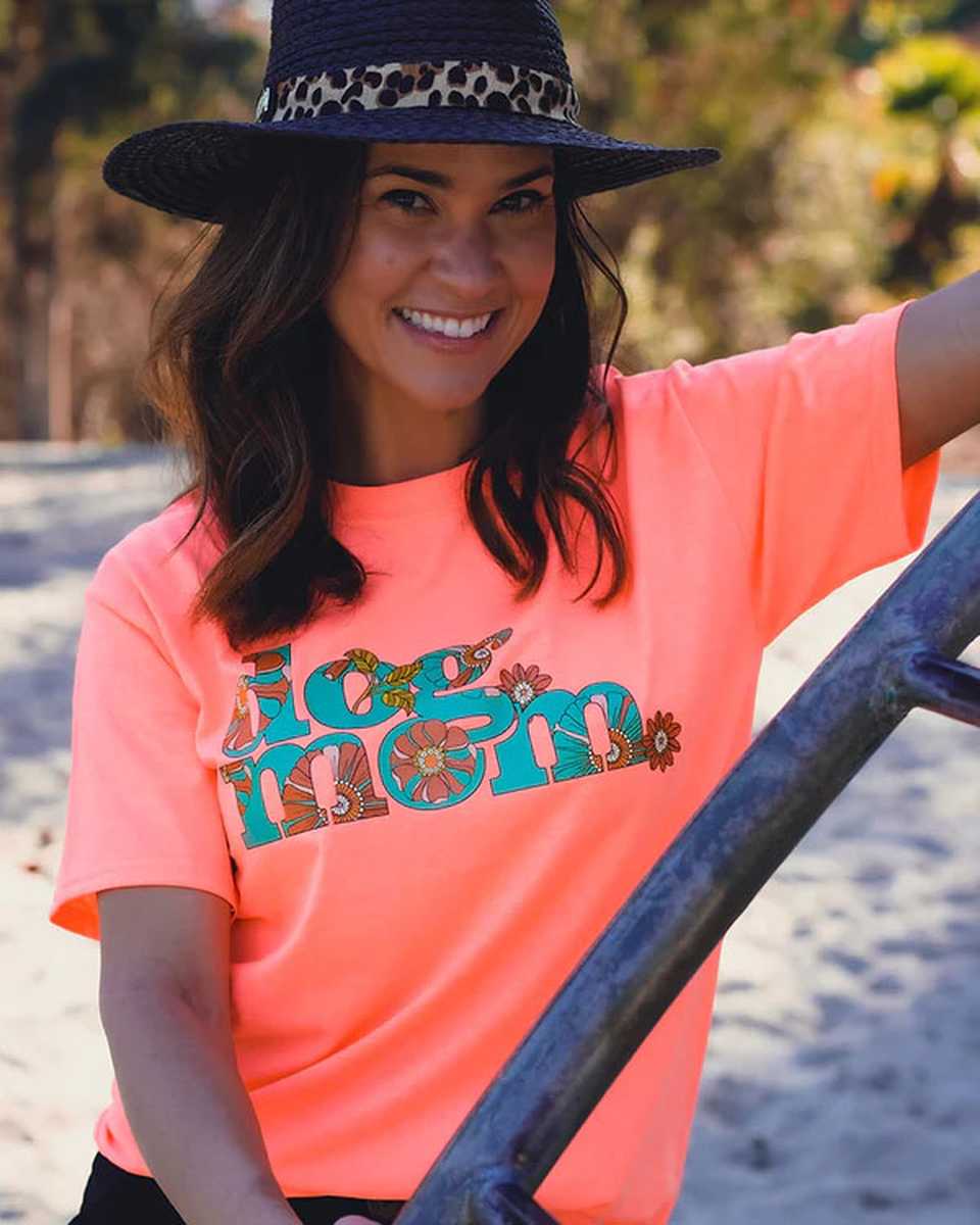 Blooming Mom (Front Print) (Adult Short Sleeve T-Shirt) Hoodie, Sweatshirt | CoreVibeTees.com (Image 2)
