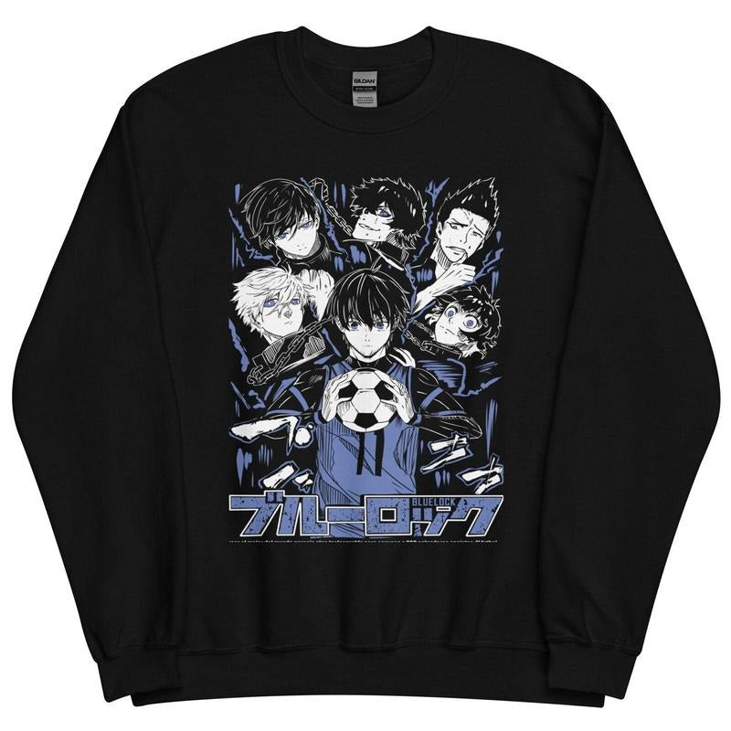 Blue Lock Yoichi Isagi Unisex Sweatshirt Sweatshirt, Hoodie, Comfort Colors
