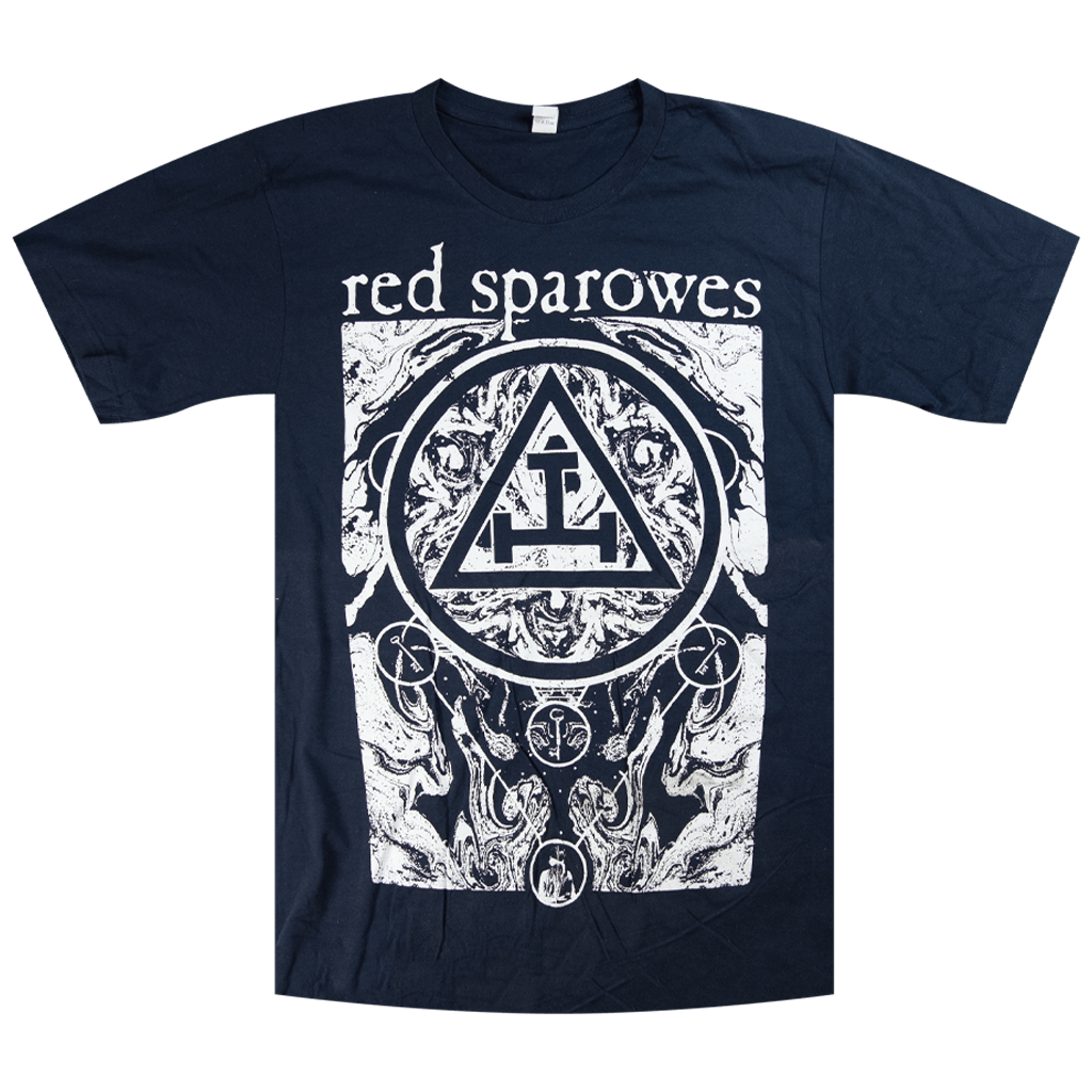 Circles Navy T-Shirt Hoodie, Sweatshirt | CoreVibeTees.com (Image 4)