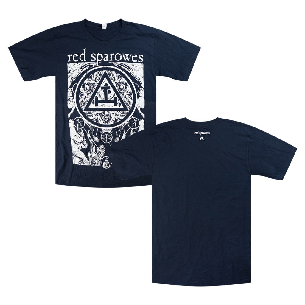 Circles Navy T-Shirt Hoodie, Sweatshirt | CoreVibeTees.com (Image 1)