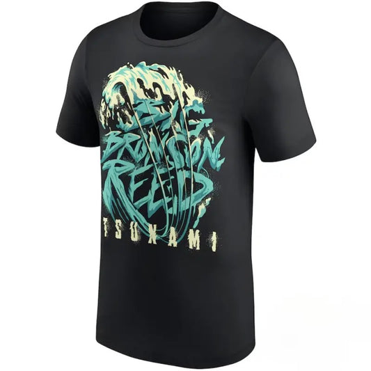 Bronson Reed Tsunami Unisex T-Shirt, Bronson Reed André the Giant Memorial Battle Royal Shirt, Professional Wrestler Fan Gift For Men Women Unisex Tee, Crew Neck SweatShirt, Hoodie, 100% Cotton, Black/White/Red/Navy/Blue, S-5XL