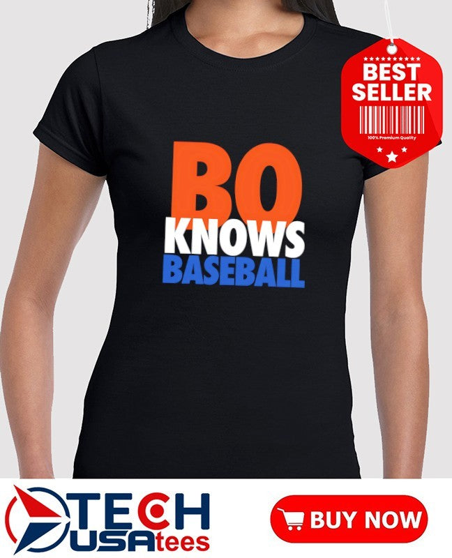 Bo Knows Baseball New York Mets shirt