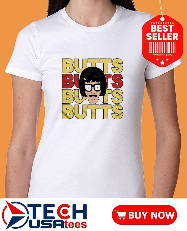 Bob’s Burgers Tina Butts repeat shirt