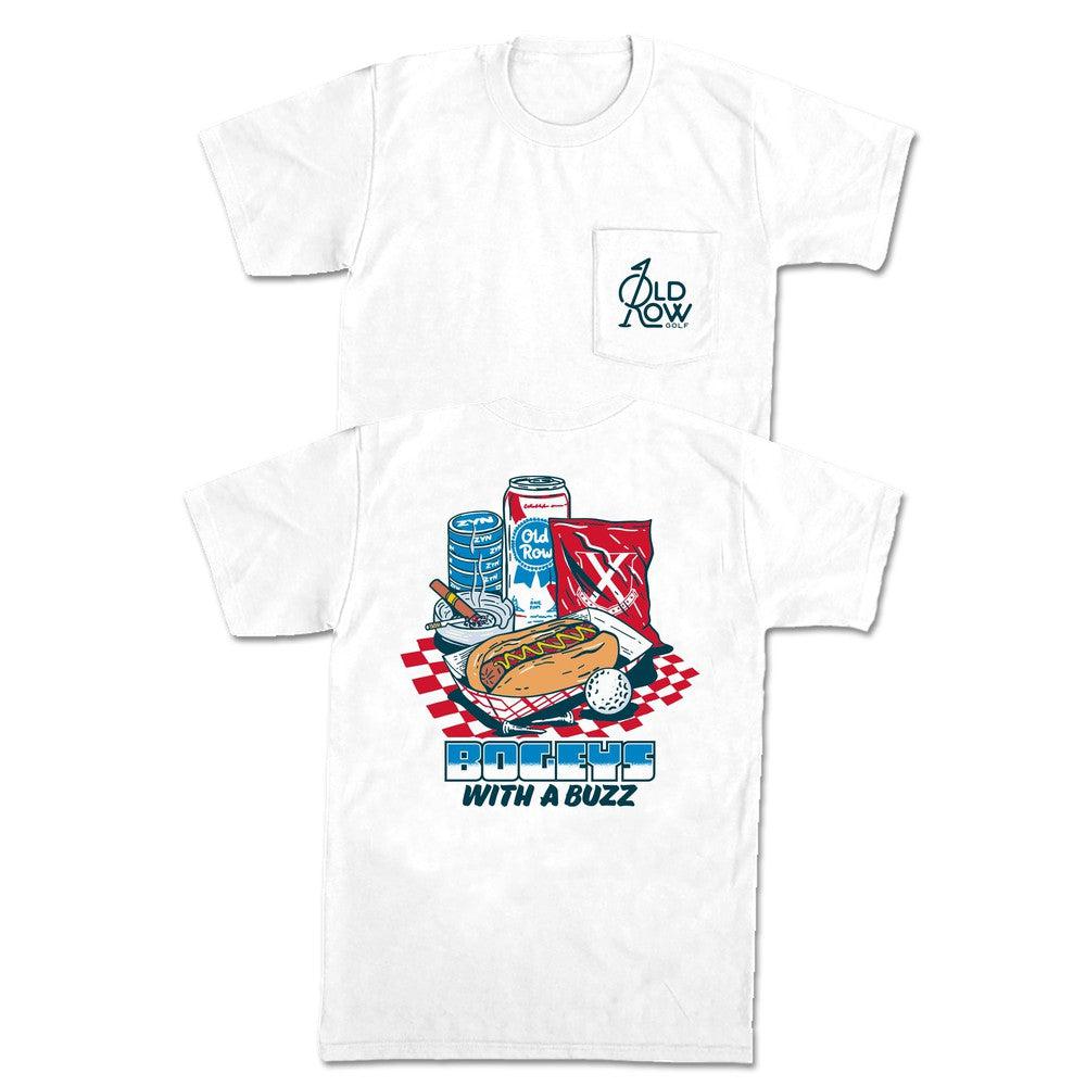 Bogeys With A Buzz Pocket Tee Hoodie, Sweatshirt | CoreVibeTees.com (Image 1)