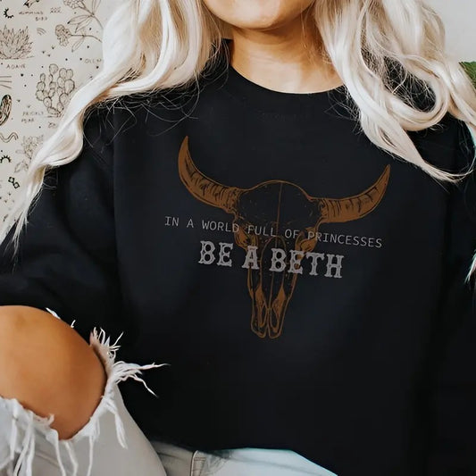 Boho Cow Skull Sweatshirt, Howdy Shirt, Wild West Shirt, Cowgirl Shirt, Bull Skull Shirt, Country Music Shirt, Wild West Sweatshirt