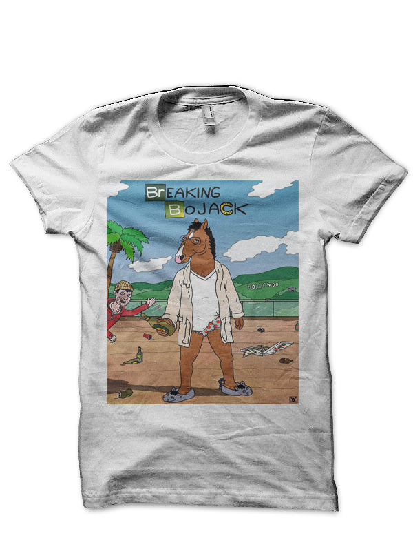 Bojack Horseman Half Sleeve T-Shirt Style008 Hoodie, Sweatshirt | CoreVibeTees.com