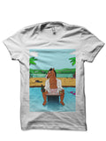Bojack Horseman Half Sleeve T-Shirt Style007 Hoodie, Sweatshirt | CoreVibeTees.com